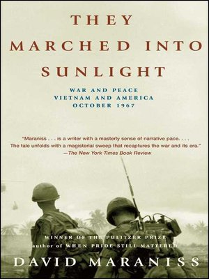cover image of They Marched Into Sunlight
